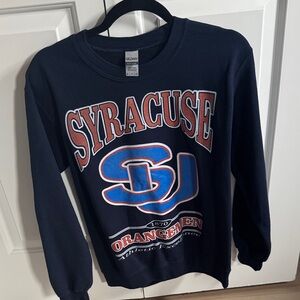 Navy Syracuse Crewneck